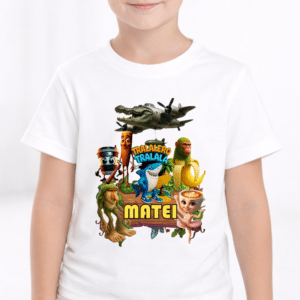 Alternative view of Set Cadou Personalizat Brainrot, Tricou + Perna+ Cana metalica