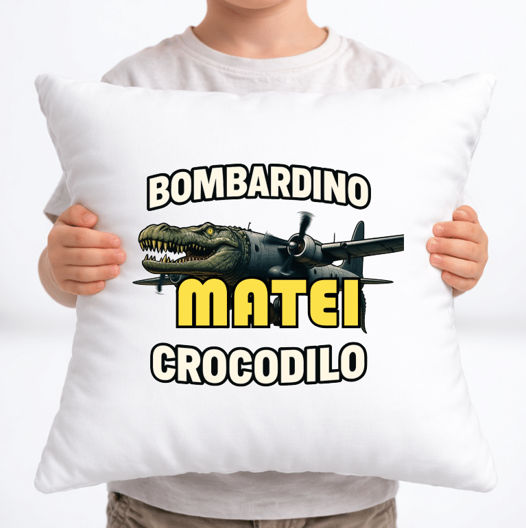 Set Cadou Personalizat Brainrot, Tricou + Perna+ Cana metalica - imagine 3