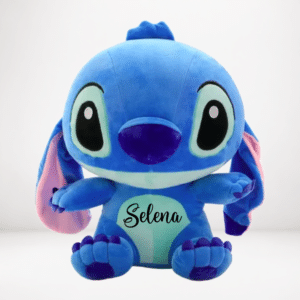 Alternative view of Set Cadou Stich Personalizat, Jucarie Plus + Perna + Figurina Surpriza