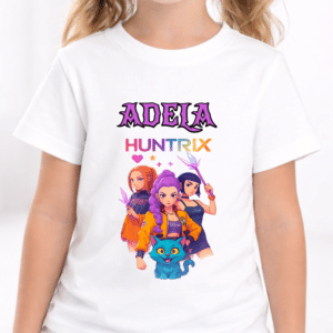 Alternative view of Set Cadou Personalizat Huntrix K-Pop, Tricou +Perna + Figurina Surpriza