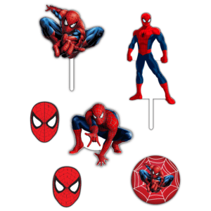 Alternative view of Set figurine tort, Spider- man 2