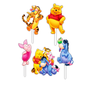 Alternative view of Set figurine tort, Winnie the Pooh