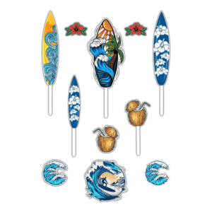 Alternative view of Set figurine tort, Surf