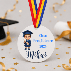 Alternative view of Medalie Personalizata Absolventi Scoala Gradinita