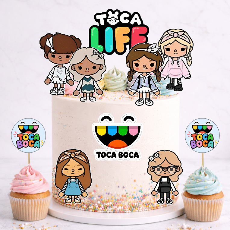 Set figurine tort, Toca Boca Life - imagine 3