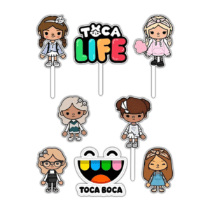 Alternative view of Set figurine tort, Toca Boca Life