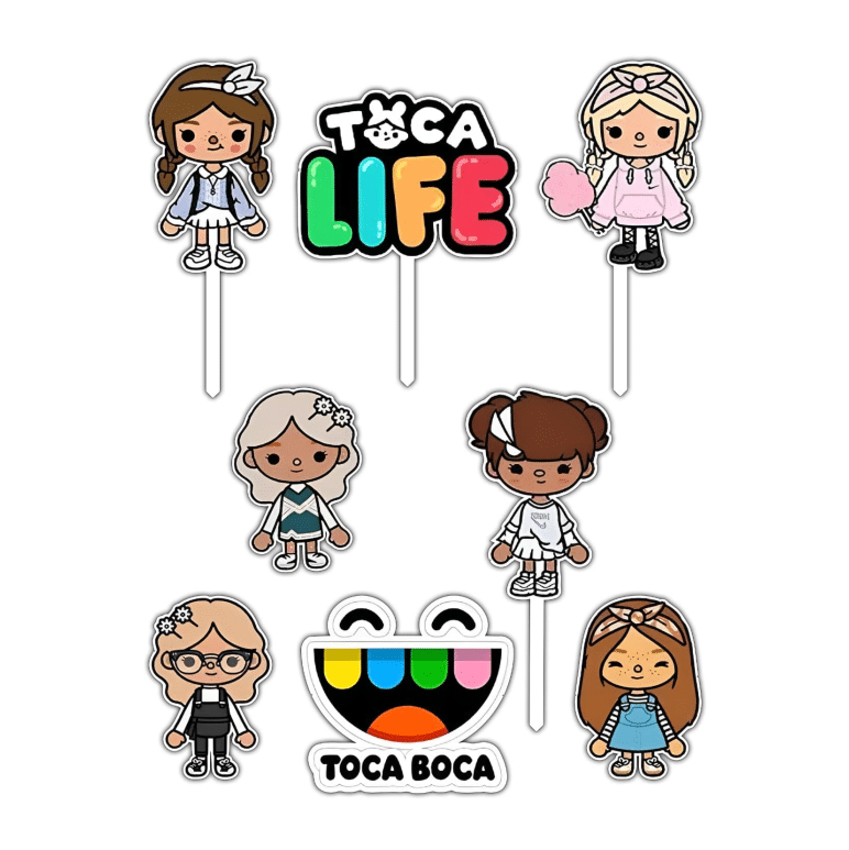 Set figurine tort, Toca Boca Life - imagine 2
