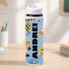 Bidon pentru Apă cu Pai Personalizat Excavatoare, 700 ml - imagine 2