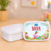 Set Personalizat Peppa Pig, Caserolă și Bidon Apă cu Pai - imagine 2