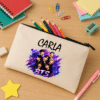 Set Personalizat Copii BTS, Rucsac + Sticlă Apă + Penar Textil Canvas - imagine 3