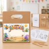 cadou bun venit scoala sau gradinita, set colorat, grupa fluturasilor