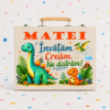 Set Creativ de Colorat Personalizat Dino, Set de Colorat 66 Piese - imagine 3