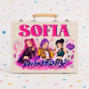 Set Creativ de Colorat Personalizat Huntrix, Set de Colorat 66 Piese - imagine 3