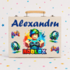 Set Creativ de Colorat Personalizat Roblox, Set de Colorat 66 Piese - imagine 3