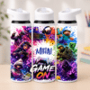 bidon apa cu pai personalizat tematica gaming