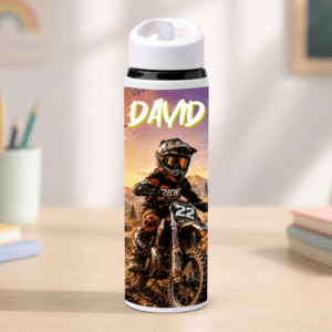 Alternative view of Bidon pentru Apă cu Pai Personalizat Off Road Adventure, 700 ml