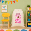 Săculeț XL Personalizat pentru Grădiniță sau Creșă – Balerina - imagine 2