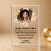 trofeu sticla personalizat cadu pentru fiica de la parinti