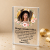 Trofeu Sticlă Personalizat, Cadou pentru Fiica de la Parinti - imagine 2