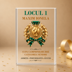 trofeu sticla personalizat locul 1 gale evenimente competitii
